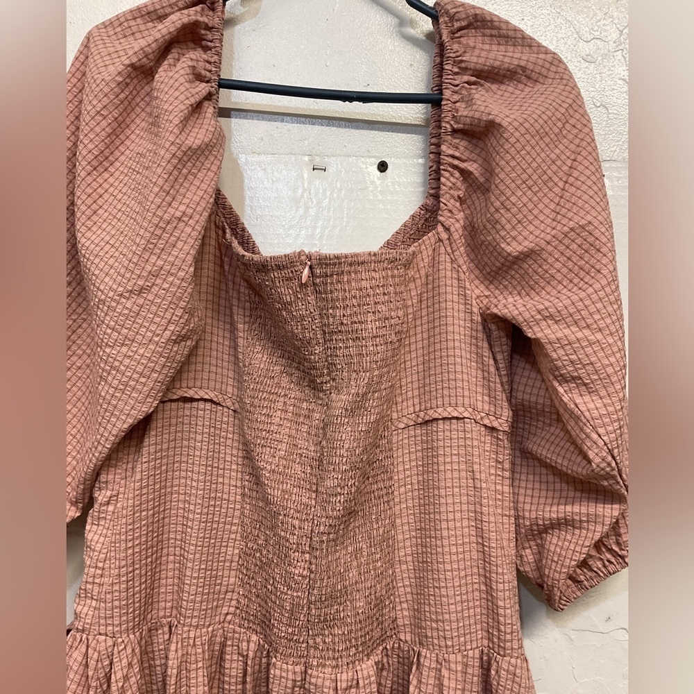 Elegant Pink Midi Dress Size M - Picture 5 of 5